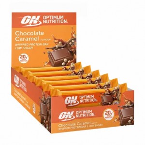 Optimum Nutrition Chocolate Caramel Whipped Protein Bar Elite 600 grams (10 Bars) - Notify me Indonesia | 52708-LSVY