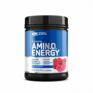 Optimum Nutrition ESSENTIAL AMIN.O. ENERGY® Blue Raspberry 1.29 lb (65 Servings) Indonesia | 14953-BPDY