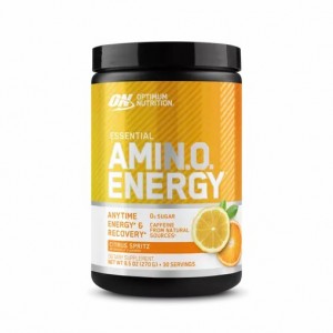 Optimum Nutrition ESSENTIAL AMIN.O. ENERGY® Citrus Spritz 0.6 lb (30 Servings) Indonesia | 28541-DTLY