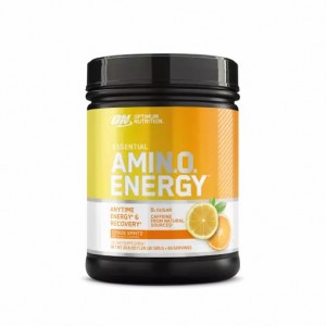 Optimum Nutrition ESSENTIAL AMIN.O. ENERGY® Citrus Spritz 1.29 lb (65 Servings) Indonesia | 38714-UWAV