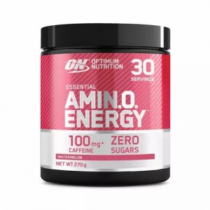 Optimum Nutrition Essential AMIN.O. Energy Watermelon 270 grams (30 Servings) Indonesia | 97260-PFQE