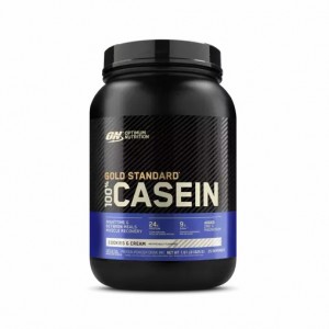 Optimum Nutrition GOLD STANDARD® 100% Casein Cookies & Cream 2 lb (25 Servings) Indonesia | 58420-MGTN