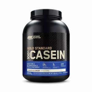 Optimum Nutrition GOLD STANDARD® 100% Casein Cookies & Cream 4 lb (53 Servings) Indonesia | 10964-ERJD