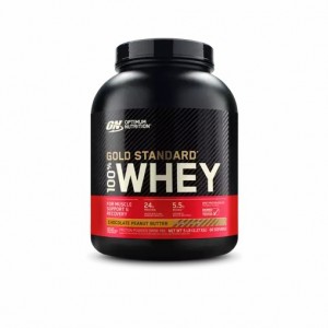 Optimum Nutrition GOLD STANDARD 100% WHEY™ Chocolate Peanut Butter 5 lb (68 Servings) Indonesia | 09168-BWYO