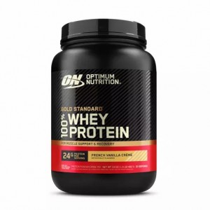 Optimum Nutrition GOLD STANDARD 100% WHEY™ French Vanilla Creme 1.5 lb (22 Servings) Indonesia | 17256-WOYG