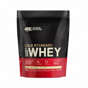 Optimum Nutrition GOLD STANDARD 100% WHEY™ Vanilla Ice Cream 1.5 lb (22 Servings) Indonesia | 39246-PUKN