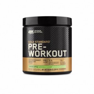 Optimum Nutrition GOLD STANDARD® Pre-Workout Green Apple 0.66 lb (30 Servings) Indonesia | 42187-OLPR