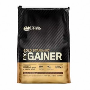 Optimum Nutrition GOLD STANDARD® Pro Gainer Double Chocolate 10.19 lb (28 Servings) Indonesia | 48501-ZHMA