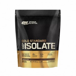 Optimum Nutrition Gold Standard 100% Isolate Chocolate 450 grams (15 Servings) Indonesia | 16583-HCYK