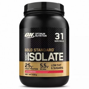 Optimum Nutrition Gold Standard 100% Isolate Strawberry 930 grams (31 Servings) Indonesia | 87692-RAOK