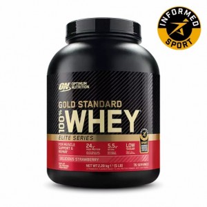 Optimum Nutrition Gold Standard 100% Whey - Elite Series Delicious Strawberry 2.27 kg Indonesia | 26807-ZNDL