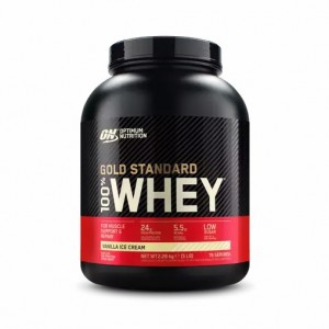 Optimum Nutrition Gold Standard 100% Whey Protein Powder Vanilla Ice Cream 2.28 kg (76 Servings) Indonesia | 79234-BPEA