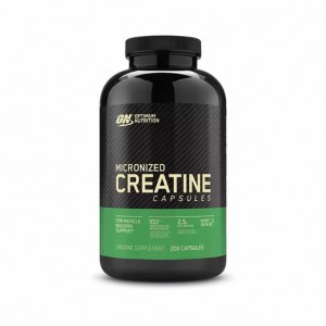 Optimum Nutrition Micronized Creatine Capsules 200 Capsules (100 Servings) Indonesia | 70528-XING