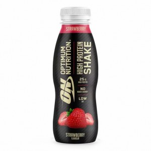 Optimum Nutrition Optimum Protein Shake Strawberry 330 ml (1 bottles) Indonesia | 86724-EUSX