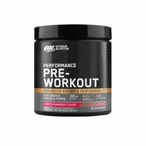 Optimum Nutrition Performance Pre-Workout Kiwi Strawberry 285g Indonesia | 78641-YEKA