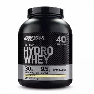 Optimum Nutrition Platinum Hydrowhey Vanilla Bean 1.6 kg (40 Servings) Indonesia | 46031-VYBM