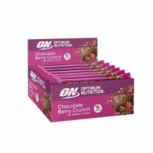 Optimum Nutrition Protein Bar Chocolate Berry Crunch 720 grams (12 Bars) Indonesia | 89426-MVRB