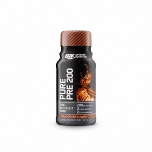 Optimum Nutrition Pure Pre 200 Pre-Workout Shot Cola 60ml (12 shots) Indonesia | 81256-IZYH