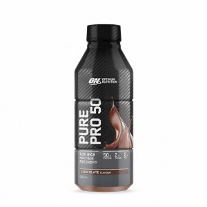 Optimum Nutrition Pure Pro 50 Chocolate 508ml (12 bottles) Indonesia | 61234-PRXT