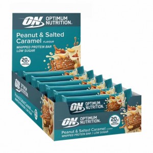 Optimum Nutrition Whipped Protein Bar Peanut And Salted Caramel 600 grams (10 Bars) Indonesia | 67341-SZRH