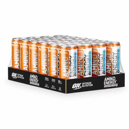 Optimum Nutrition Amino NRG + Electrolytes Orange 24 Piece (6000 ml) Indonesia | 02168-FRSO