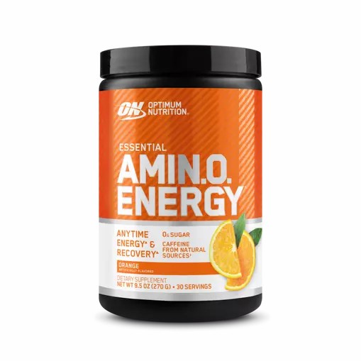 Optimum Nutrition ESSENTIAL AMIN.O. ENERGY® Orange 0.6 lb (30 Servings) Indonesia | 80632-BWAV