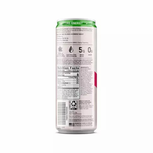 Optimum Nutrition ESSENTIAL AMIN.O. ENERGY+ Electrolytes Sparkling *new* Cocoberry Breeze 355ml * 12 Cans (12 Servings) Indonesia | 05213-ZDIV