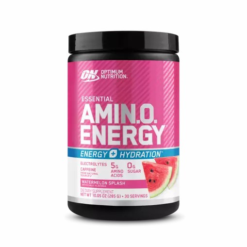 Optimum Nutrition Essential AMIN.O. ENERGY + Electrolytes Watermelon Splash 0.63 lb (30 Servings) Indonesia | 49160-JUHS