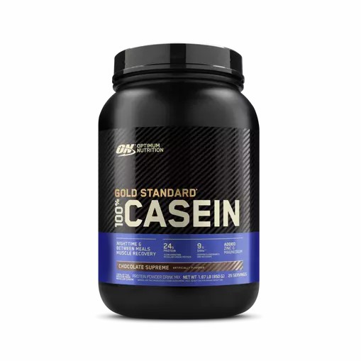 Optimum Nutrition GOLD STANDARD® 100% Casein Chocolate Supreme 2 lb (25 Servings) Indonesia | 64317-ROWK