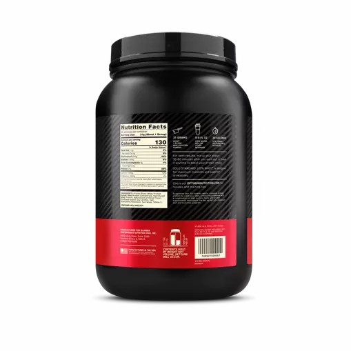 Optimum Nutrition GOLD STANDARD 100% WHEY™ Banana Cream 2 lb (29 Servings) Indonesia | 38096-XVJP