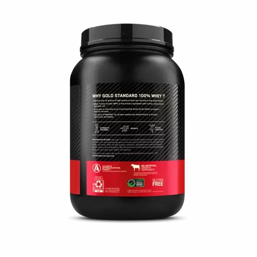 Optimum Nutrition GOLD STANDARD 100% WHEY™ Banana Cream 2 lb (29 Servings) Indonesia | 38096-XVJP