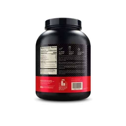 Optimum Nutrition GOLD STANDARD 100% WHEY™ Delicious Strawberry 5 lb (73 Servings) Indonesia | 86520-KYEF