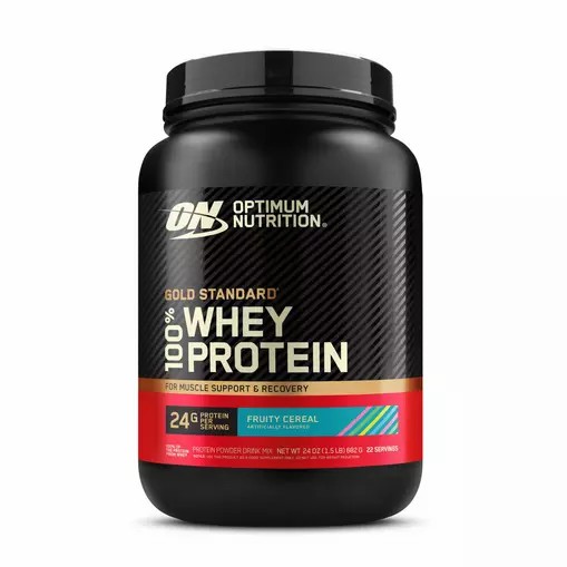 Optimum Nutrition GOLD STANDARD 100% WHEY™ Fruity Cereal 1.5 lb (22 Servings) Indonesia | 05816-THQR