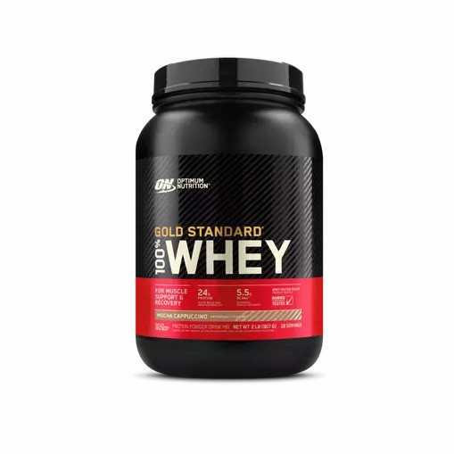 Optimum Nutrition GOLD STANDARD 100% WHEY™ Mocha Cappuccino 2 lb (28 Servings) Indonesia | 71926-SQLJ