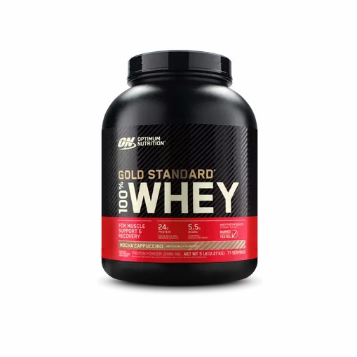 Optimum Nutrition GOLD STANDARD 100% WHEY™ Mocha Cappuccino 5 lb (71 Servings) Indonesia | 37926-RMDF