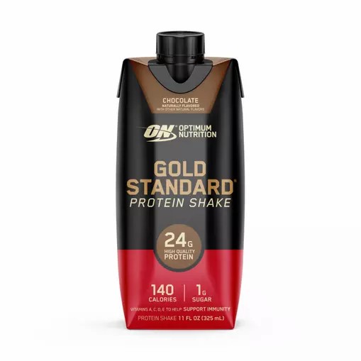 Optimum Nutrition GOLD STANDARD® Ready To Drink Protein Shake Chocolate 12 Cartons (12 Servings) Indonesia | 14790-NLJX