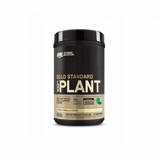 Optimum Nutrition Gold Standard 100% Plant Based Protein French Vanilla Creme 684 grams (21 Servings) Indonesia | 19704-BSCY