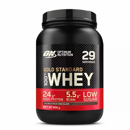 Optimum Nutrition Gold Standard 100% Whey Protein Powder Double Rich Chocolate 899 grams (29 Servings) Indonesia | 38610-QTBX