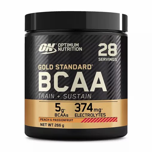 Optimum Nutrition Gold Standard BCAA Train + Sustain Peach & Passion Fruit 266 grams (28 Servings) Indonesia | 93687-PWVO