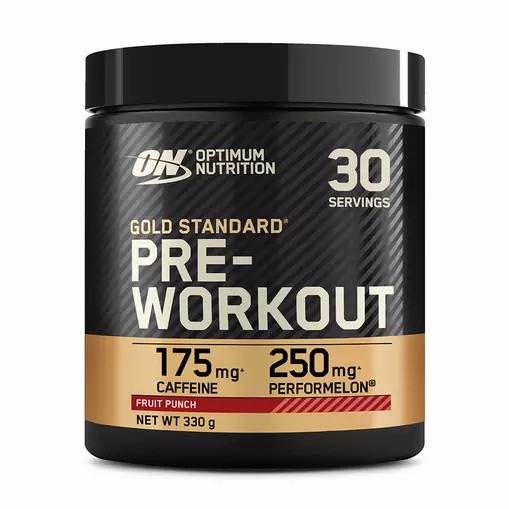 Optimum Nutrition Gold Standard Pre-Workout Fruit Punch 330 grams (30 Servings) Indonesia | 95827-MSOR