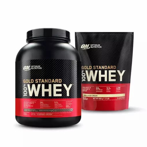 Optimum Nutrition Gold Standard Whey Protein Stack Indonesia | 57649-MSJN