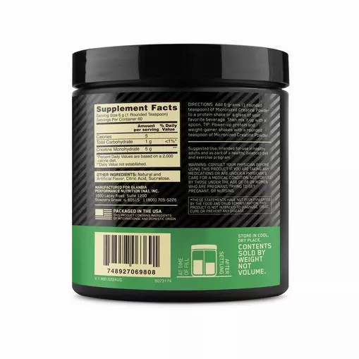 Optimum Nutrition Micronized Creatine Powder Blueberry Lemonade 0.79 lb (60 Servings) Indonesia | 42673-DGLO