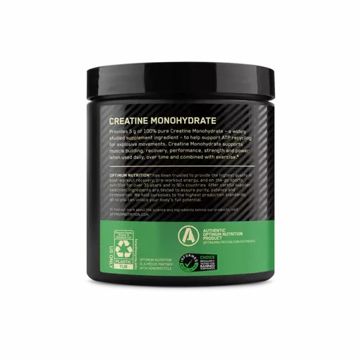 Optimum Nutrition Micronized Creatine Powder Unflavored 0.66 lb (60 Servings) Indonesia | 14780-QCTS