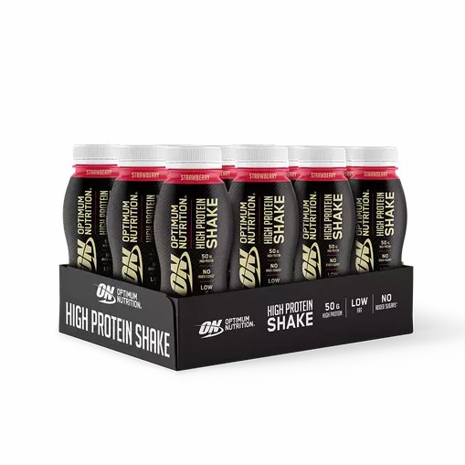 Optimum Nutrition Optimum Protein Shake Strawberry 6000 ml (12 bottles) Indonesia | 35740-LDJZ