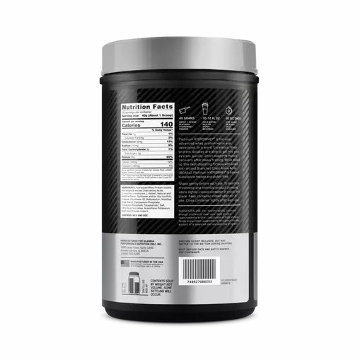 Optimum Nutrition PLATINUM HYDROWHEY™ Supercharged Strawberry 1.76 lb (20 Servings) Indonesia | 34720-UFCE