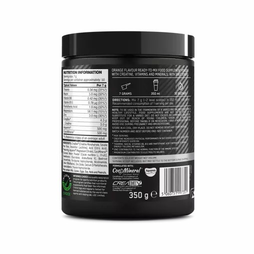 Optimum Nutrition Platinum Creatine Plus Orange 350 grams (50 Servings) Indonesia | 03179-LDJZ