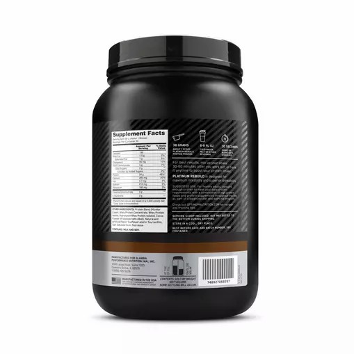 Optimum Nutrition Platinum Rebuild Dark Chocolate 1.67 lb (20 Servings) Indonesia | 97408-WVXP