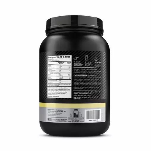 Optimum Nutrition Platinum Rebuild Vanilla Buttercream 1.63 lb (20 Servings) Indonesia | 63582-KOGJ