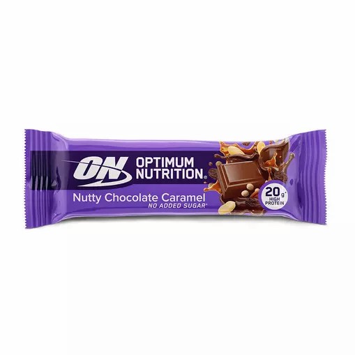 Optimum Nutrition Protein Bar Nutty Chocolate Caramel 70 grams (1 Bars) Indonesia | 14520-ULSY