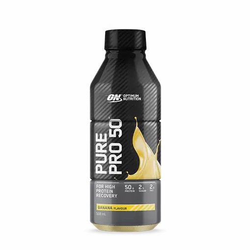 Optimum Nutrition Pure Pro 50 Banana 508ml (12 bottles) Indonesia | 52780-CDQF